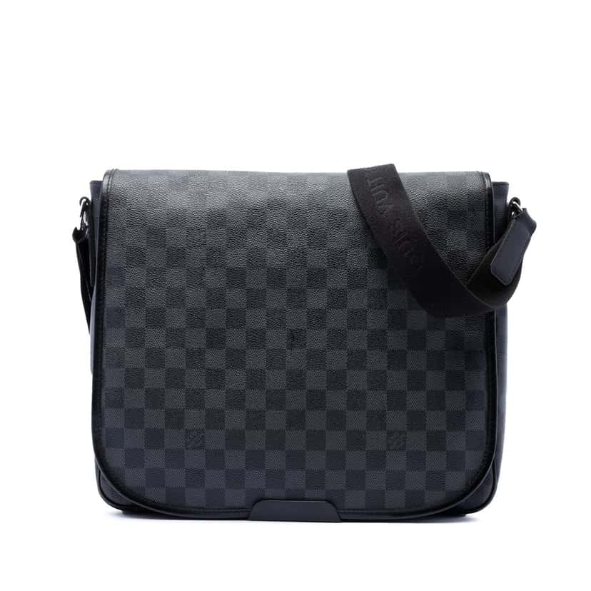 Louis Vuitton Damier Graphite Daniel MM Black Very good condition - Front View