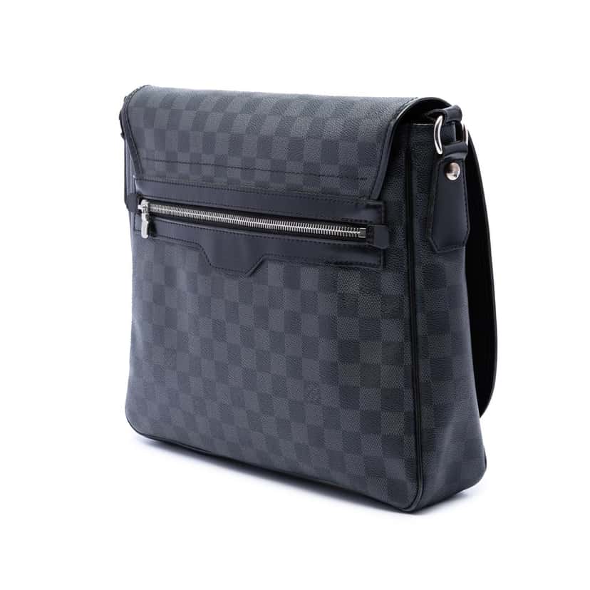Louis Vuitton Damier Graphite Daniel MM Black Very good condition - Back View