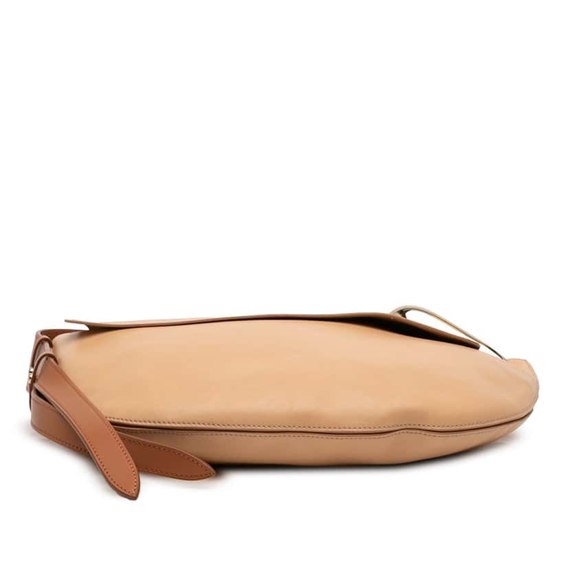 Chloé Leather Kiss Hobo Beige Leather Very good condition - Inside View