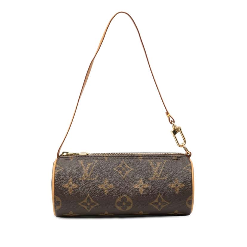 Louis Vuitton Monogram Papillon Pochette Brown Very good condition - Front View