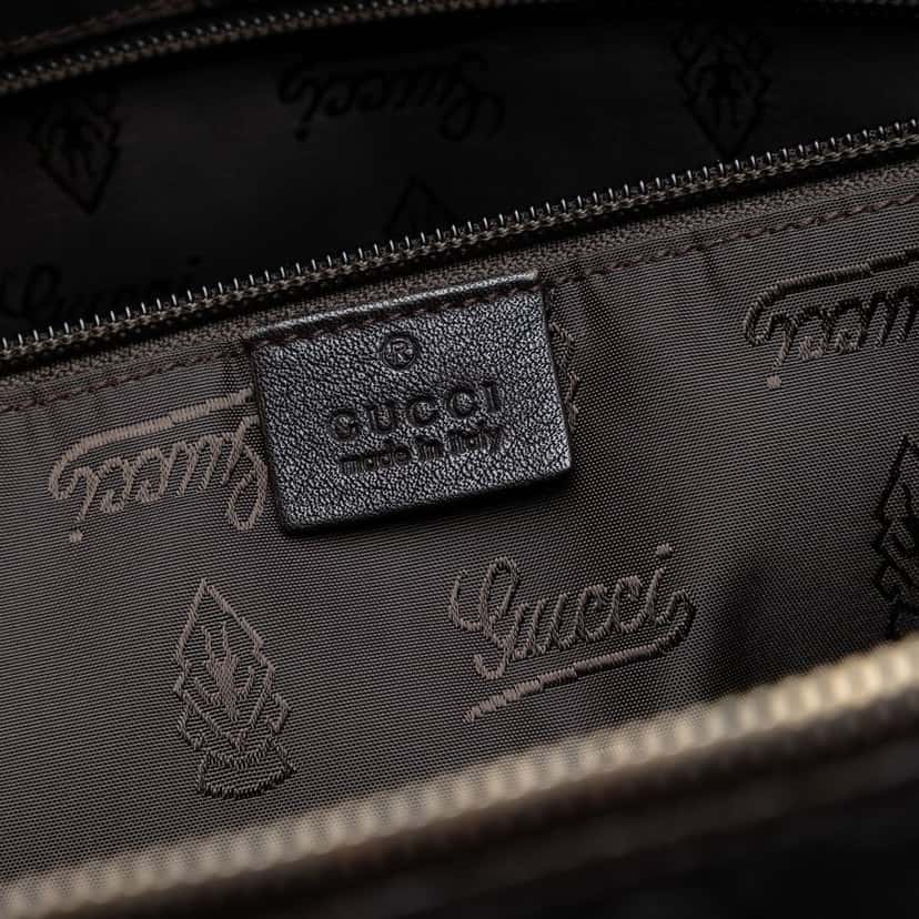 Gucci Guccissima Business Bag Brown Leather Very good condition - Box View