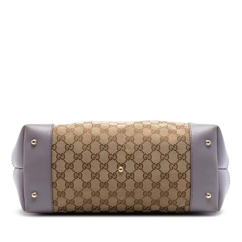 Gucci GG Canvas Heart Bit Tote Beige Very good condition - Inside View