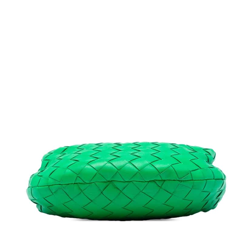 Bottega Veneta Mini Nappa Intrecciato Jodie Green Leather Very good condition - Inside View