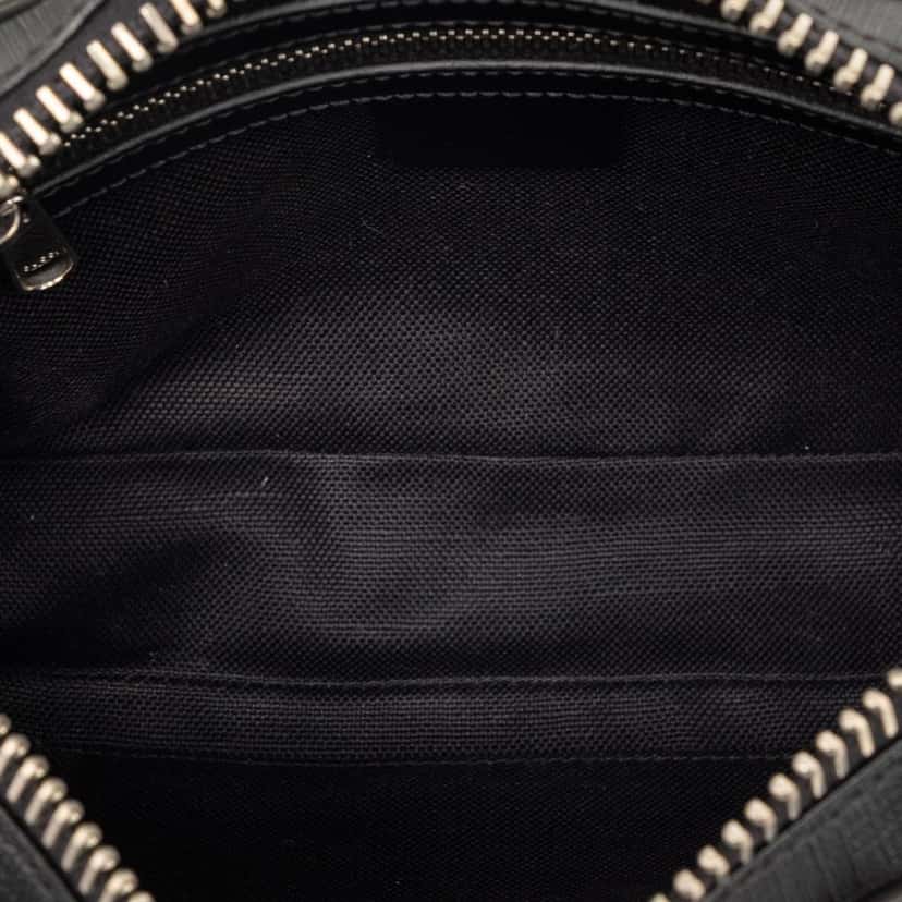 Gucci GG Supreme Web Belt Bag Black Very good condition - Model View