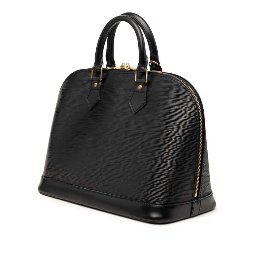 Louis Vuitton Epi Alma PM Black Leather Very good condition - Back View