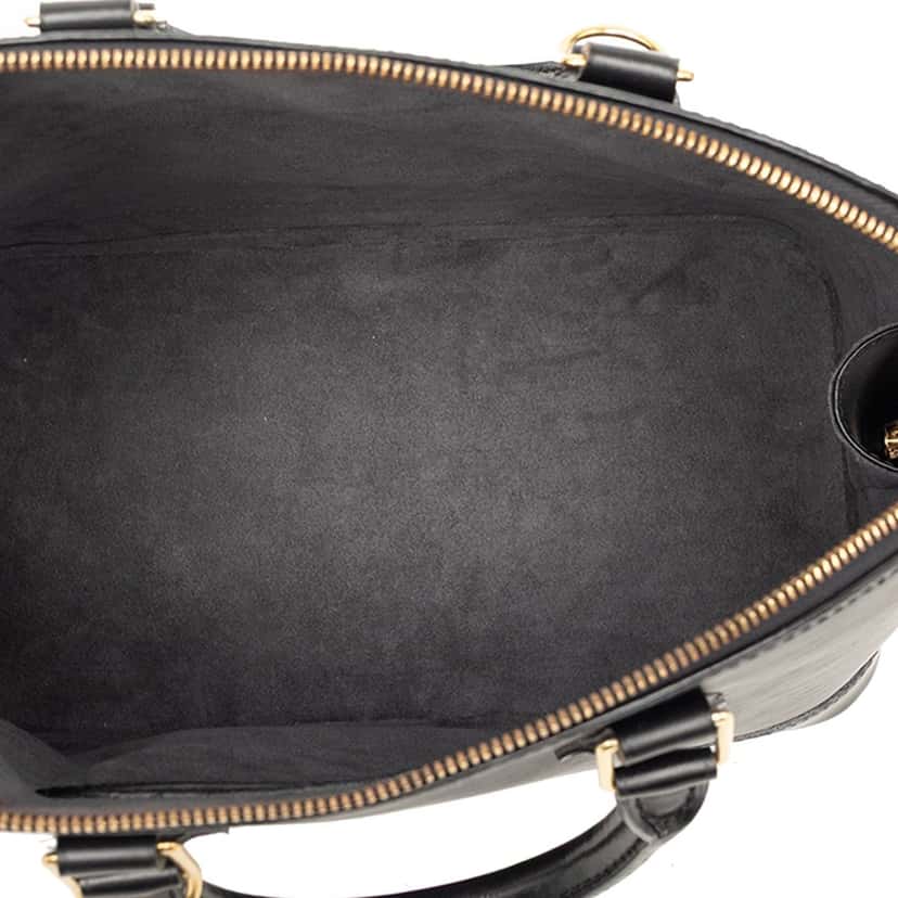 Louis Vuitton Epi Alma PM Black Leather Very good condition - Model View