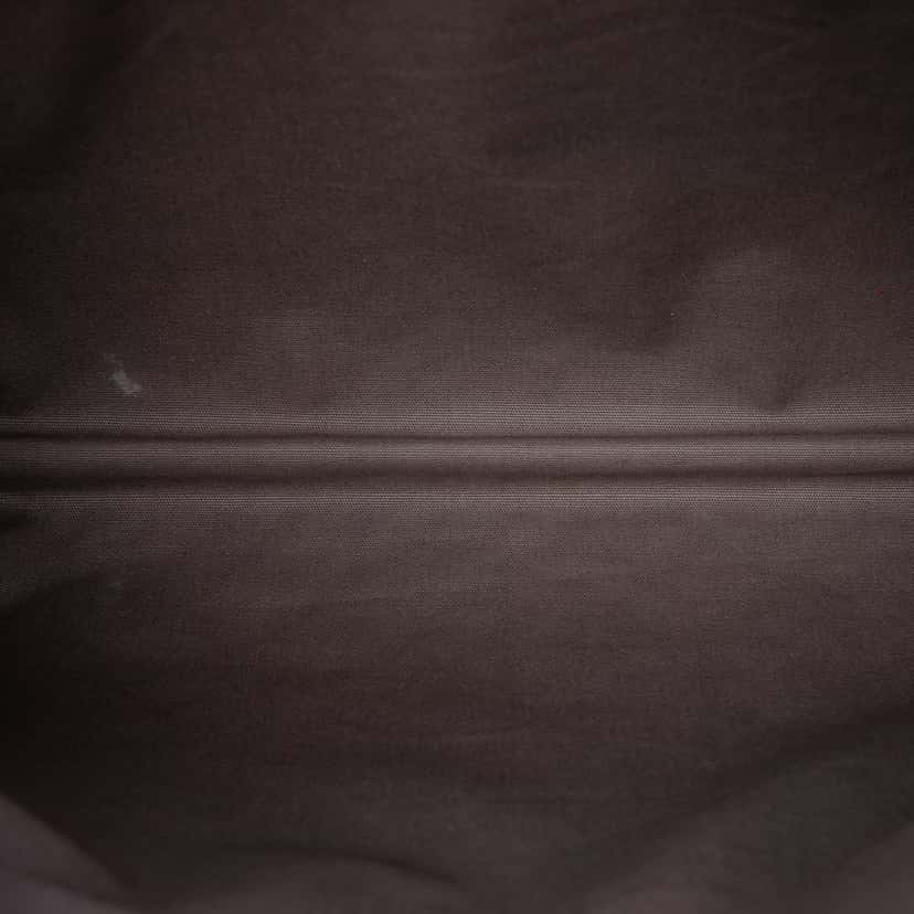 Bottega Veneta Large Nappa Intrecciato Flat Zip Biletto Pouch Blue Leather Very good condition - Model View