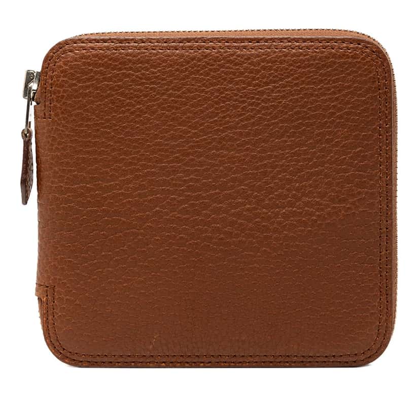 Hermès H Logo Silky Pop Folding Pouch Tote Orange Very good condition - Back View