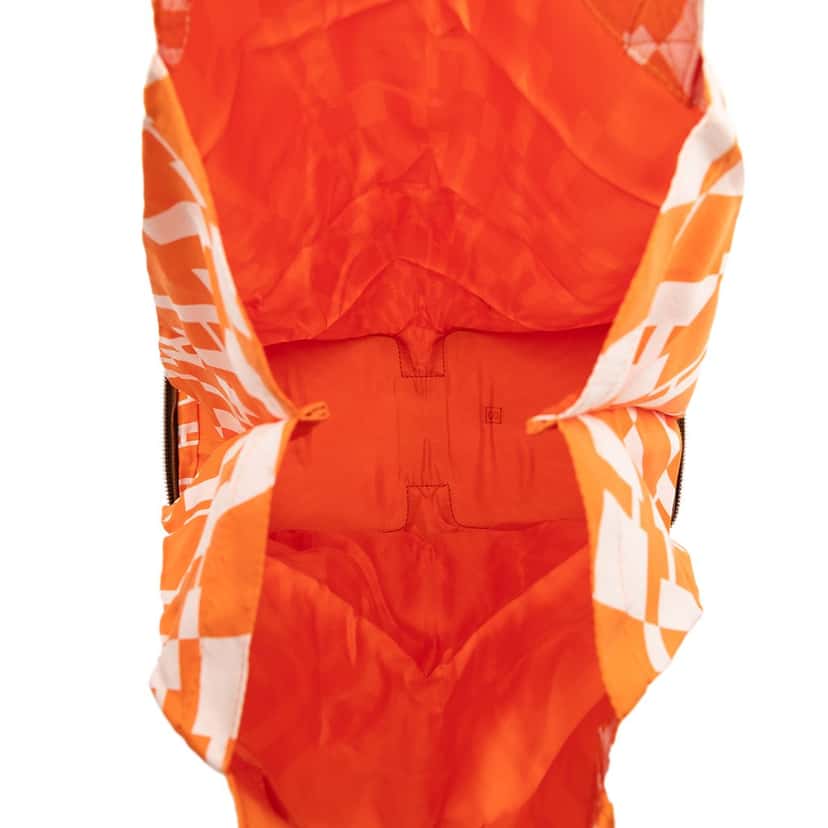 Hermès H Logo Silky Pop Folding Pouch Tote Orange Very good condition - Box View