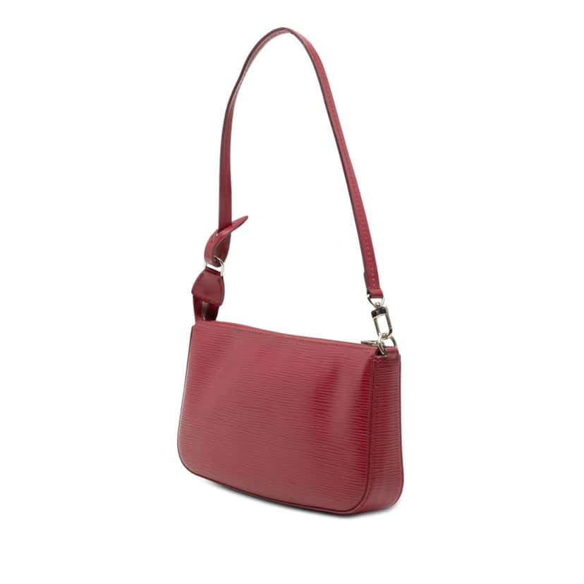 Louis Vuitton Epi Pochette Accessoires Red Leather Good condition - Back View