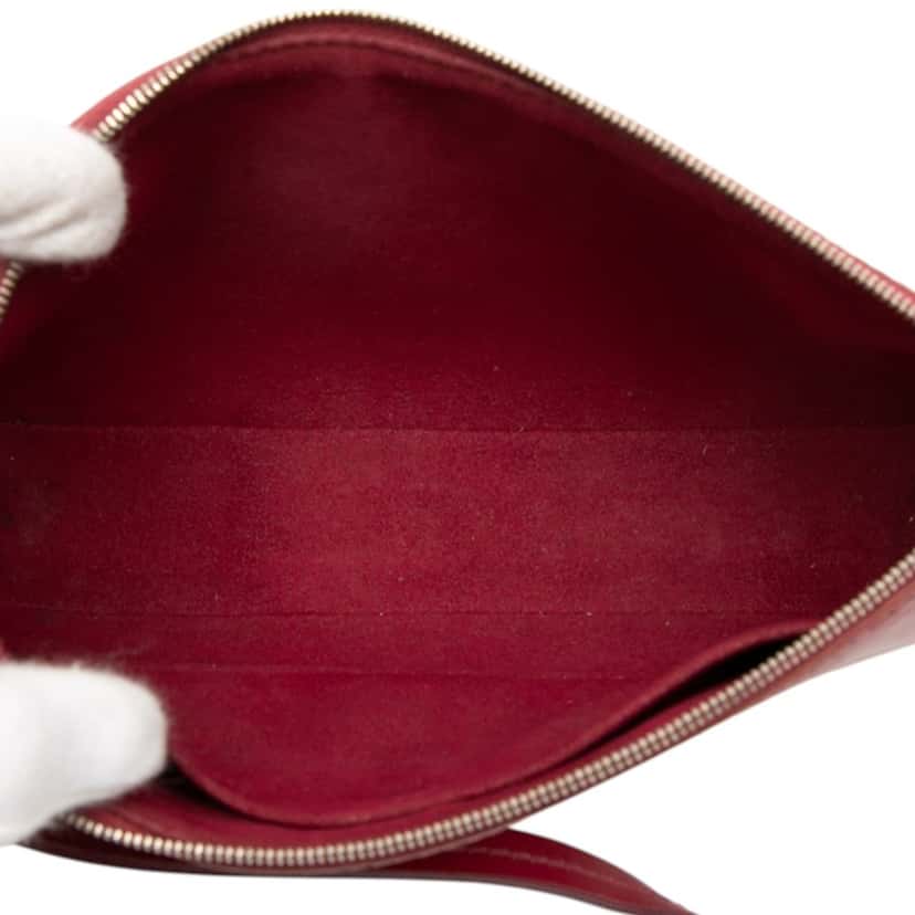 Louis Vuitton Epi Pochette Accessoires Red Leather Good condition - Model View