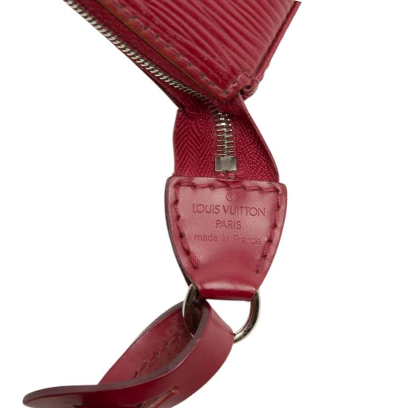 Louis Vuitton Epi Pochette Accessoires Red Leather Good condition - Box View