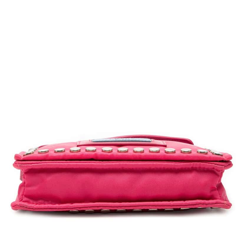 Prada Tessuto Etiquette Crossbody Pink Very good condition - Inside View