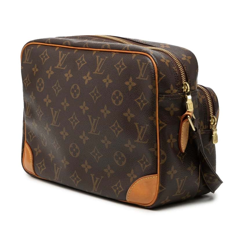 Louis Vuitton Monogram Nil Crossbody Brown Very good condition - Back View