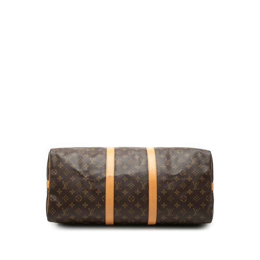 Louis Vuitton Monogram Keepall Bandouliere 50 Brown Very good condition - Inside View