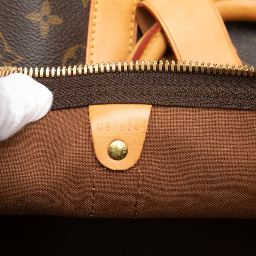Louis Vuitton Monogram Keepall Bandouliere 50 Brown Very good condition - Box View