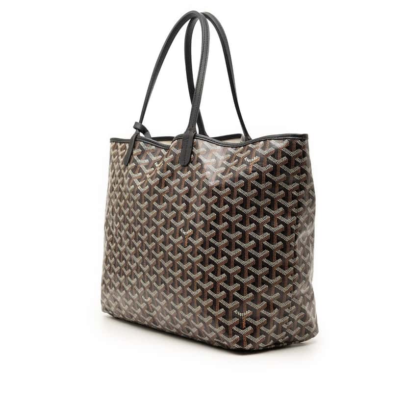 Goyard Goyardine Saint Louis PM Black Very good condition - Back View