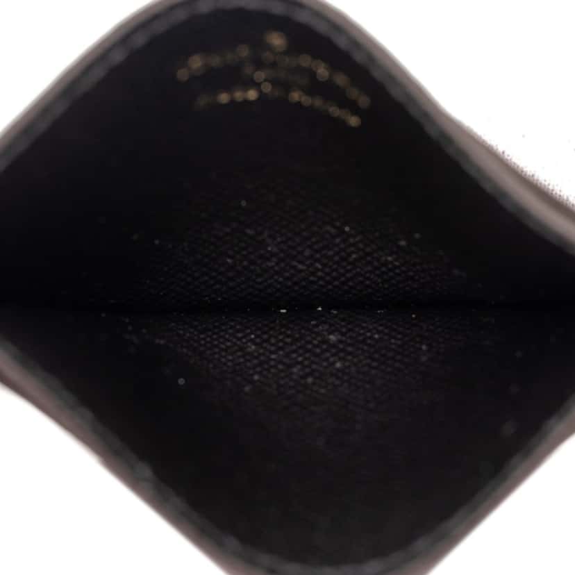 Louis Vuitton Monogram Reverse Card Holder Brown Never worn - Model View