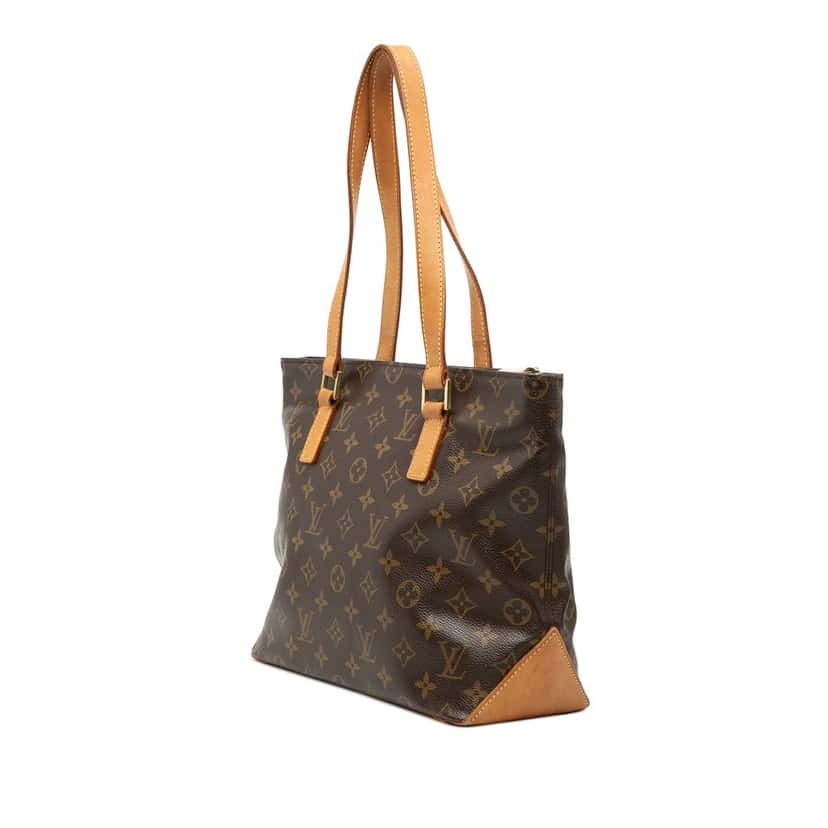 Louis Vuitton Monogram Cabas Piano Brown Very good condition - Back View