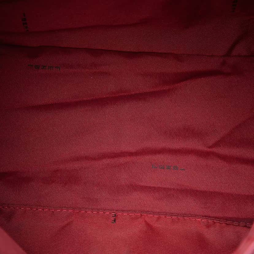 Fendi Zucchino Canvas Mamma Forever Red Very good condition - Model View
