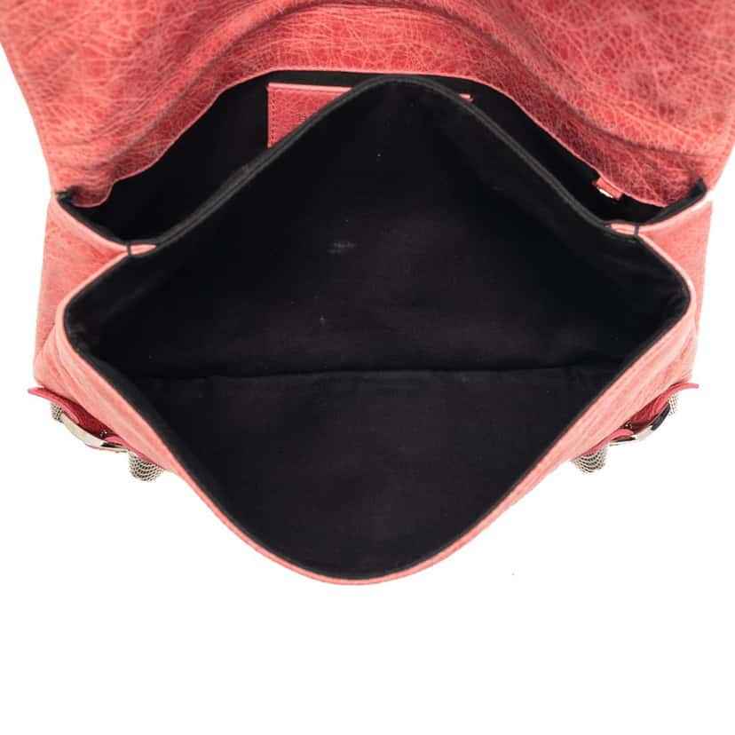 Balenciaga Lambskin Motocross Giant 12 Envelope Clutch Pink Leather Very good condition - Model View