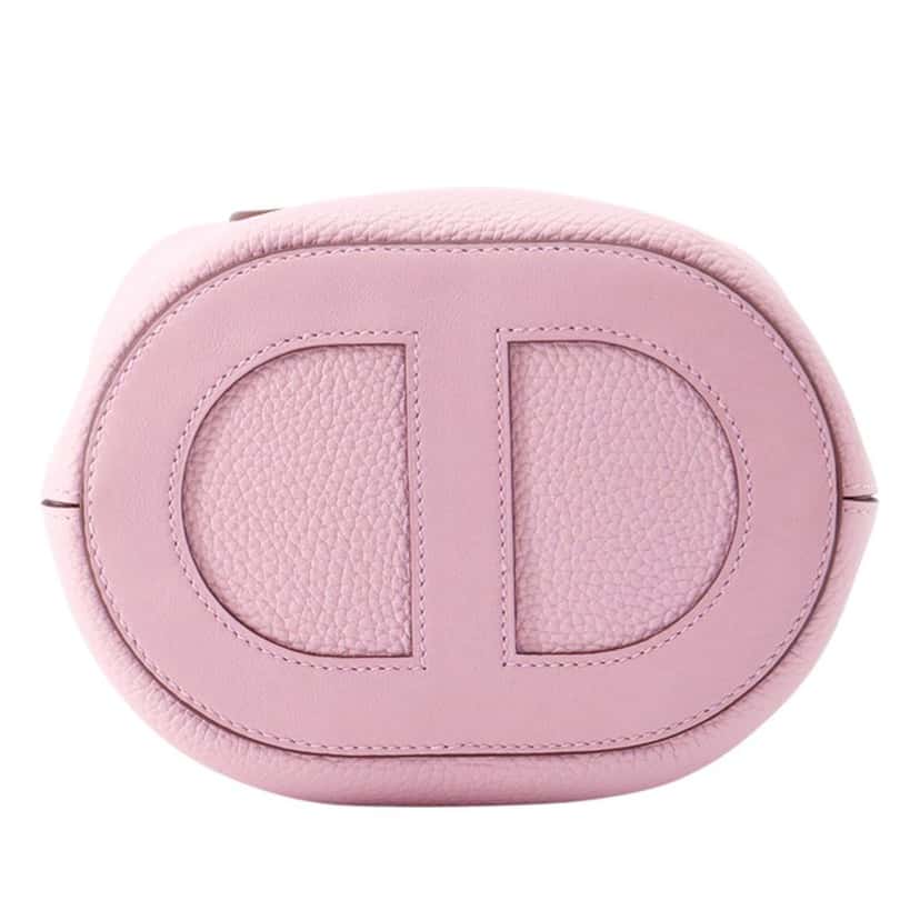 Hermès Clemence and Swift In The Loop 18 Pink Leather Very good condition - Inside View