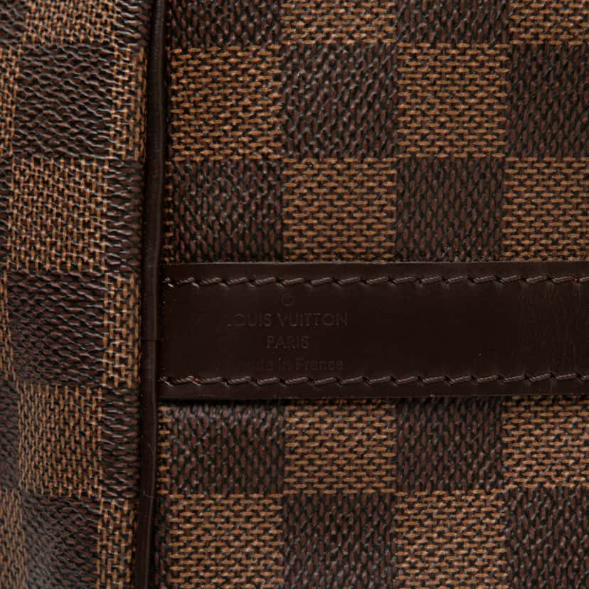 Louis Vuitton Damier Ebene Speedy Bandouliere 25 Brown Very good condition - Box View