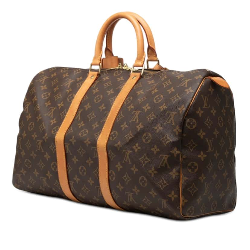 Louis Vuitton Monogram Keepall 45 Brown Very good condition - Back View