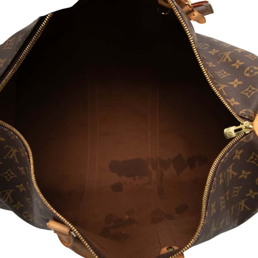 Louis Vuitton Monogram Keepall 50 Brown Very good condition - Model View