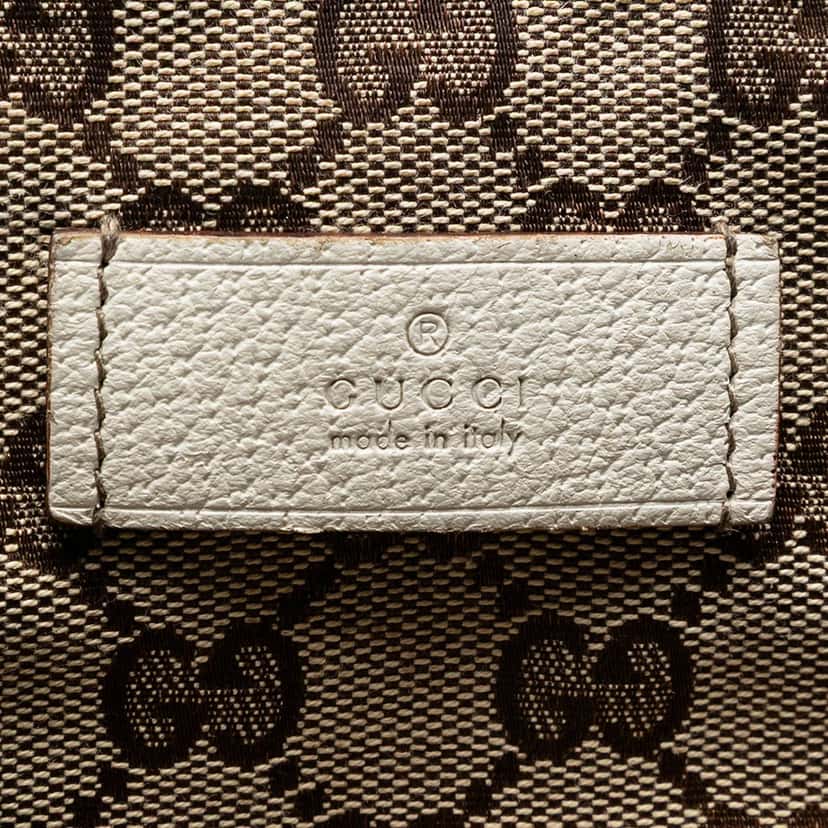 Gucci GG Canvas Web Tote Beige Very good condition - Box View