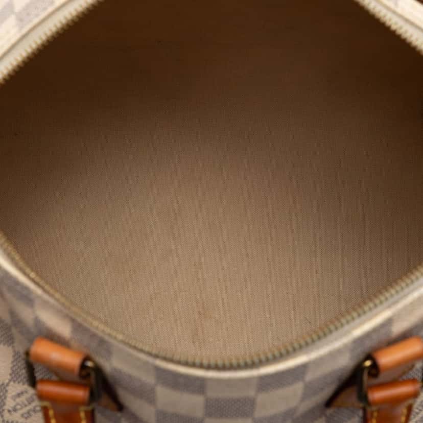 Louis Vuitton Damier Azur Speedy 30 White Very good condition - Model View