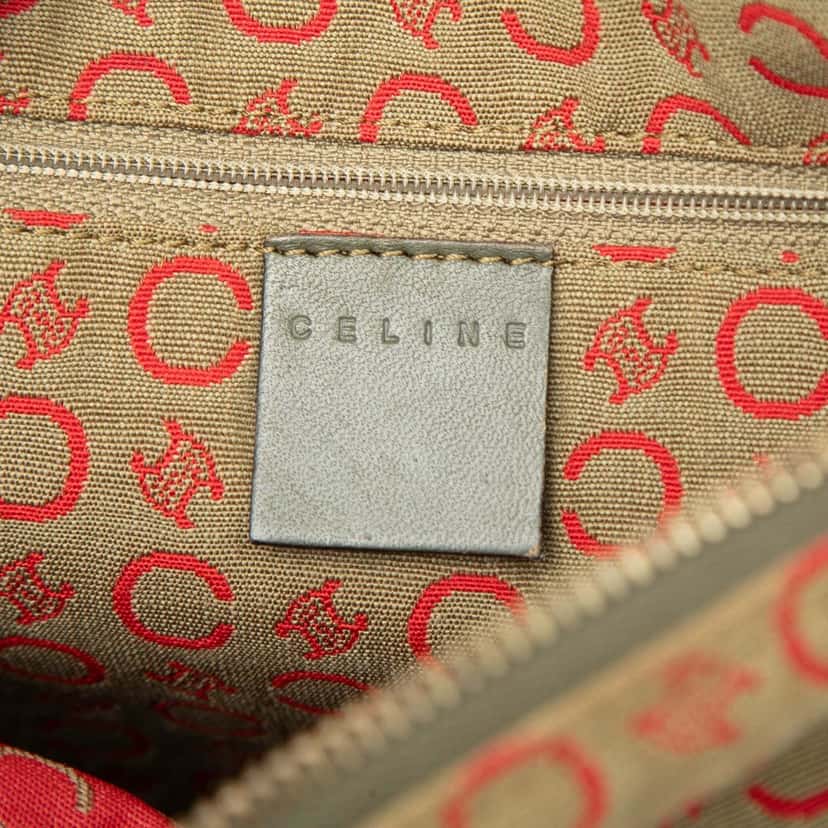 Celine C Macadam Canvas Crossbody Beige Very good condition - Box View