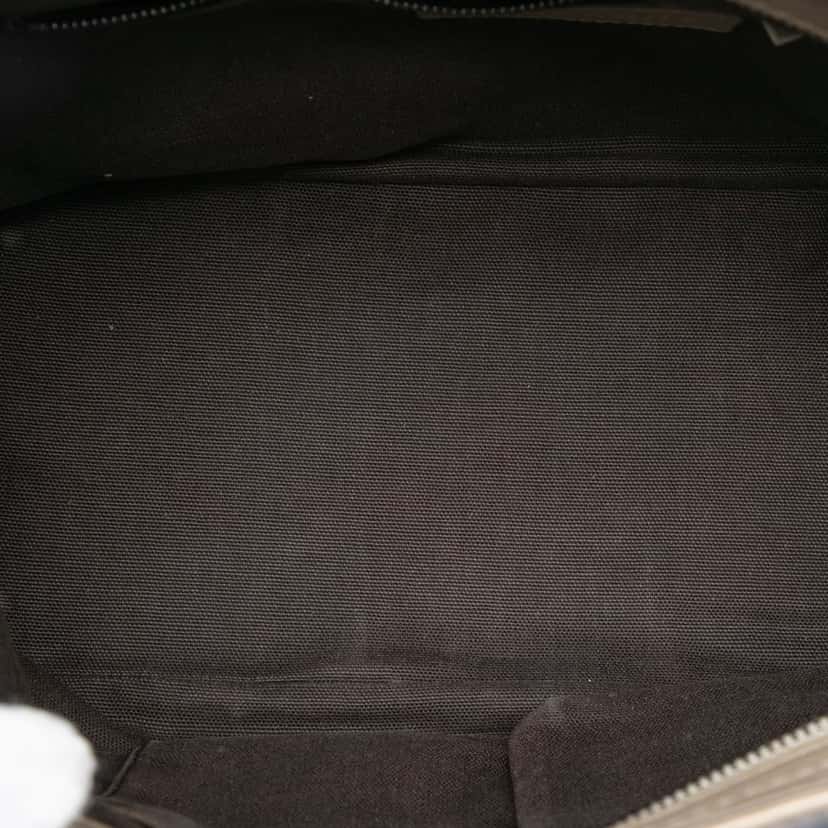 Burberry Smoke Check Coated Canvas Heathcliff Satchel Other Very good condition - Model View