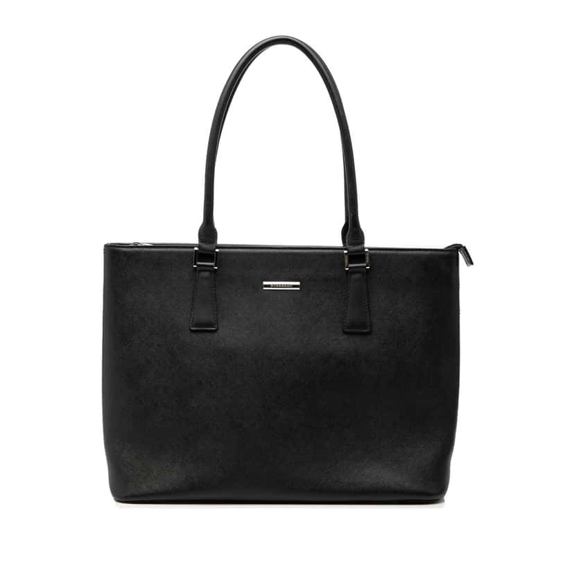 Burberry Leather Tote Black Leather Very good condition - Front View