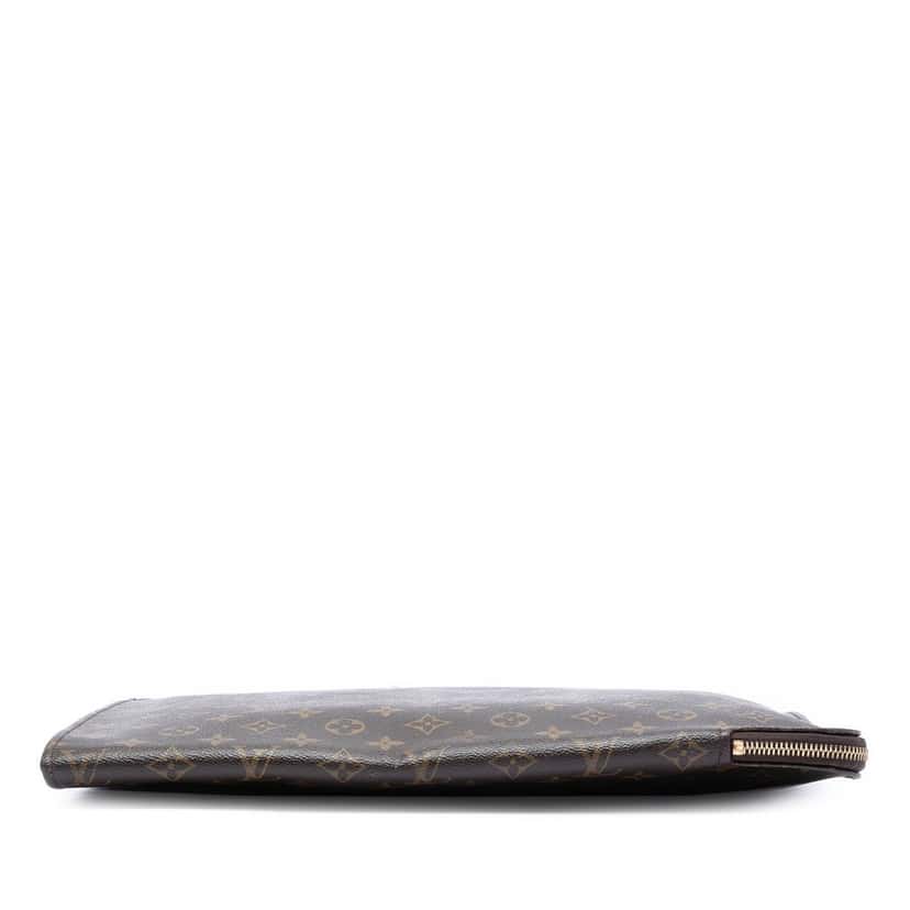 Louis Vuitton Monogram Poche Documents Portfolio Brown Very good condition - Inside View