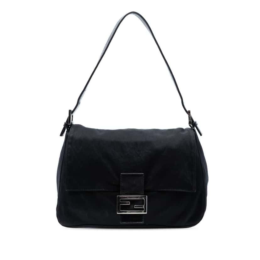 Fendi Cotton Mamma Forever Black Very good condition - Front View