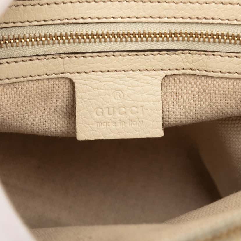 Gucci Medium GG Canvas Bamboo Diana Tote Beige Very good condition - Box View