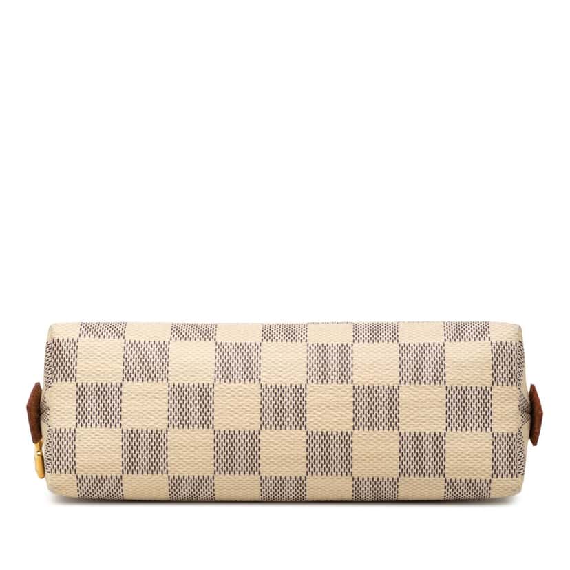 Louis Vuitton Damier Azur Cosmetic Pouch White Very good condition - Inside View
