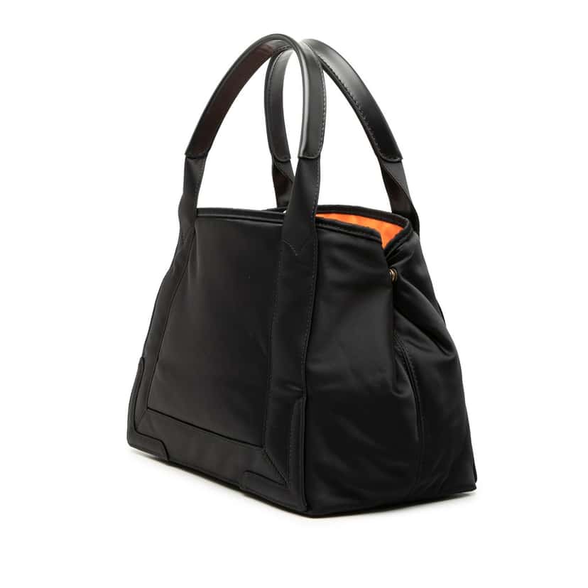 Balenciaga Nylon Navy Cabas Tote S Black Very good condition - Back View