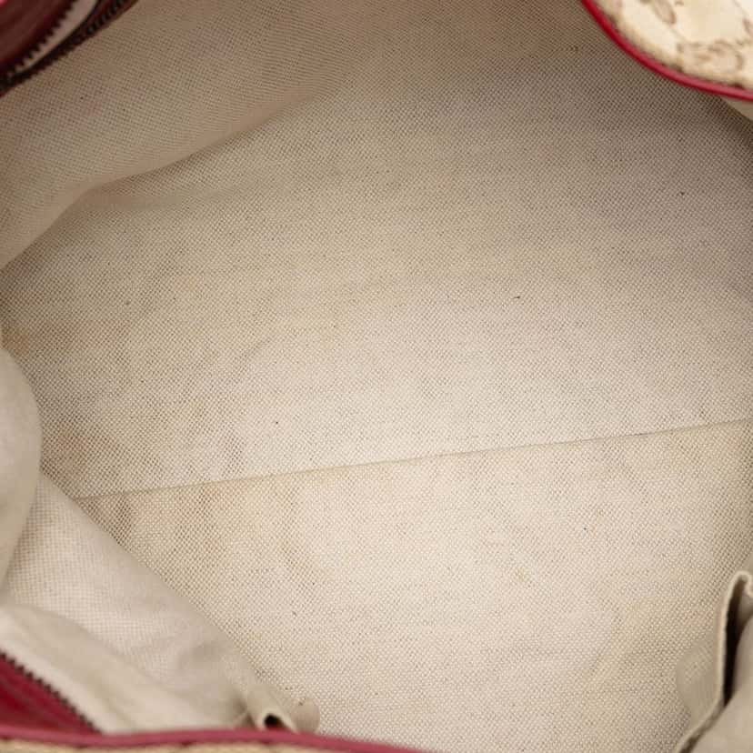 Gucci GG Canvas Miss GG Satchel Beige Very good condition - Model View