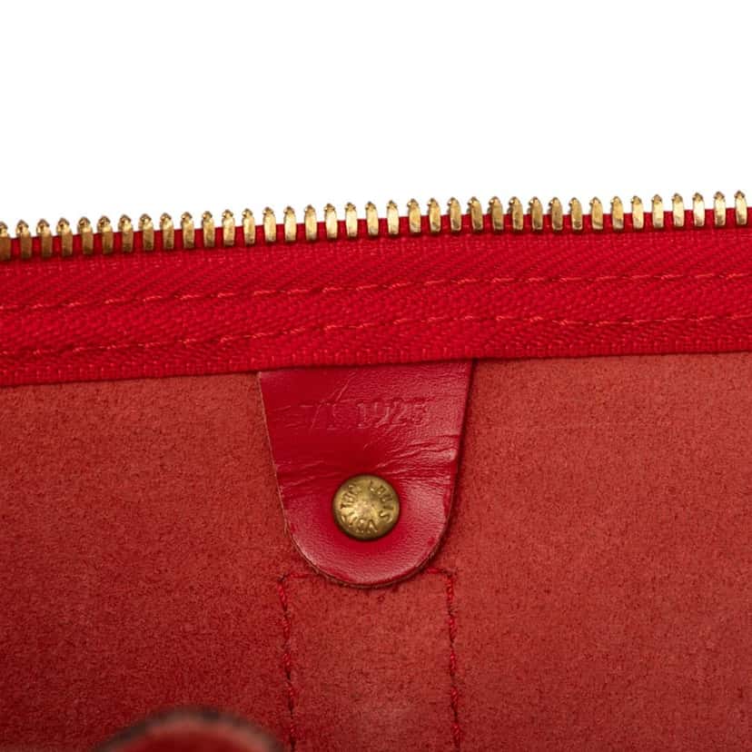 Louis Vuitton Epi Keepall 50 Red Leather Very good condition - Box View