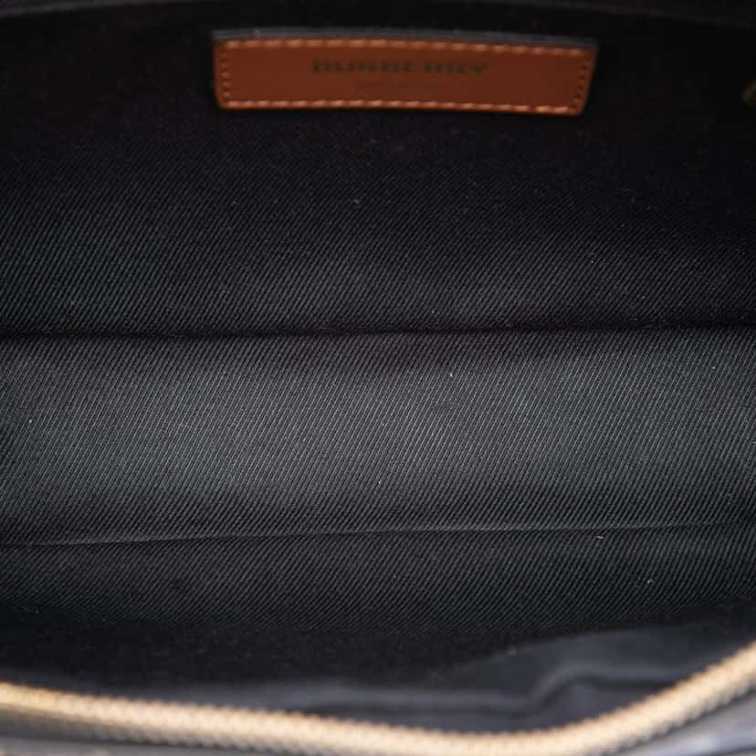 Burberry TB Monogram E-Canvas Camera Bag Brown Very good condition - Model View