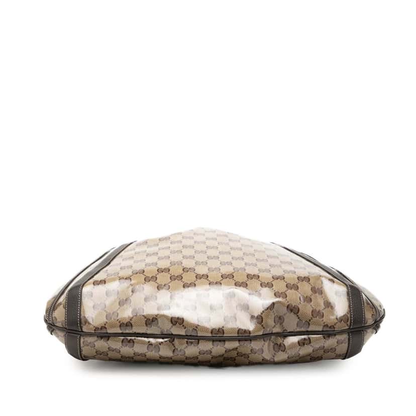 Gucci GG Crystal Abbey D Ring Convertible Tote Beige Very good condition - Inside View