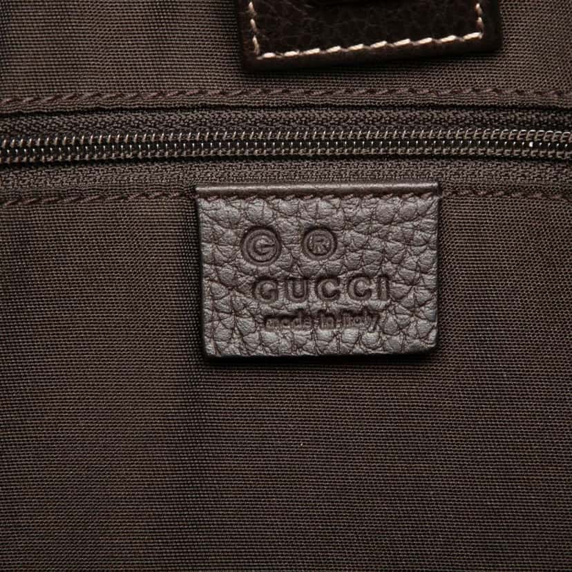Gucci GG Crystal Abbey D Ring Convertible Tote Beige Very good condition - Box View