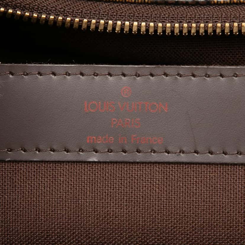 Louis Vuitton Damier Ebene Naviglio Brown Very good condition - Box View