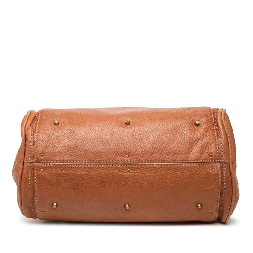 Chloé Leather Paddington Handbag Brown Leather Very good condition - Inside View