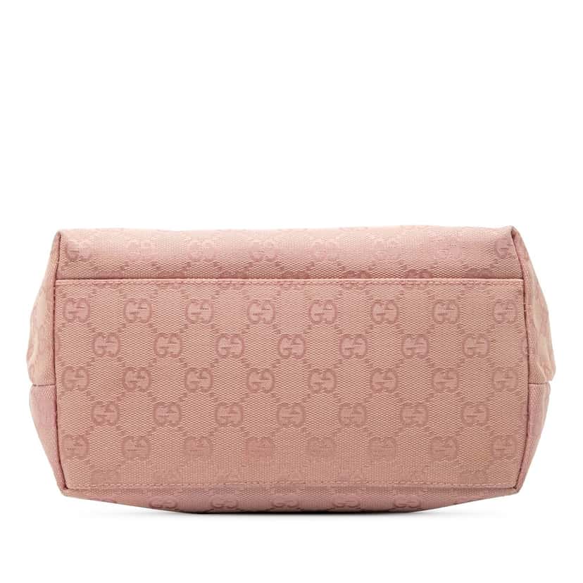 Gucci GG Canvas Shoulder Bag Pink Very good condition - Inside View
