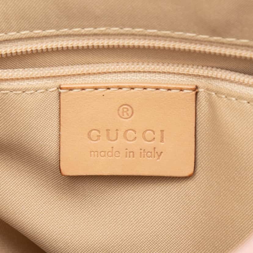 Gucci GG Canvas Shoulder Bag Pink Very good condition - Box View