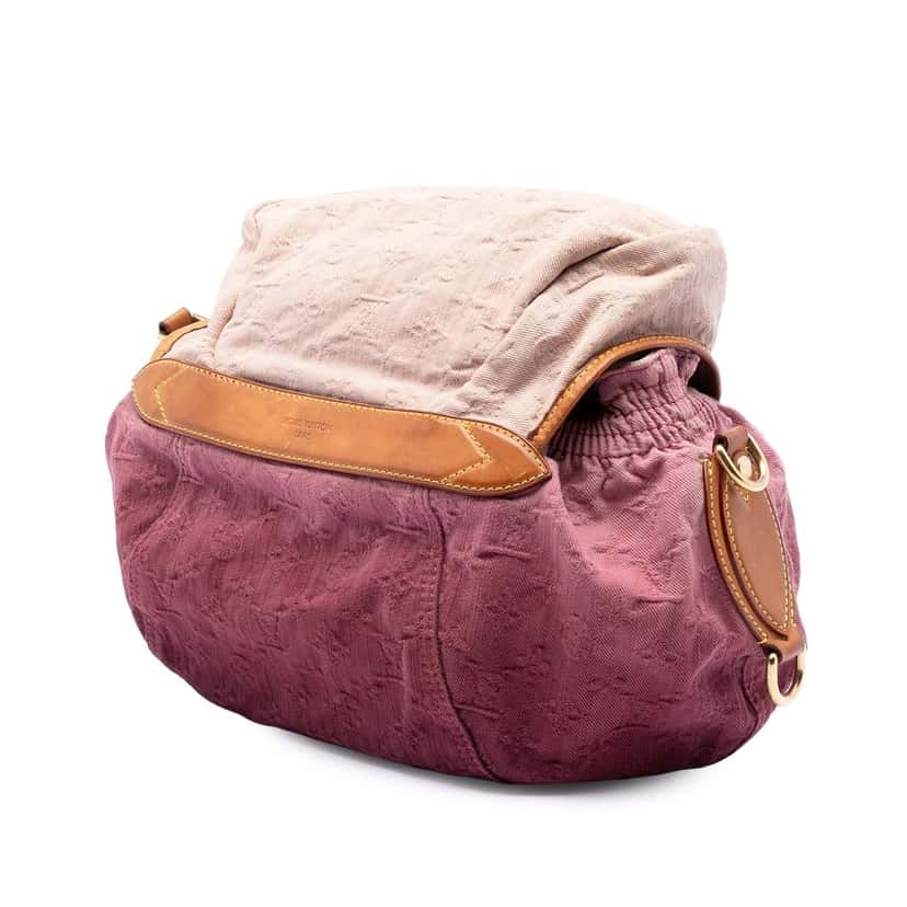 Louis Vuitton Monogram Denim Sunshine Pink Very good condition - Back View