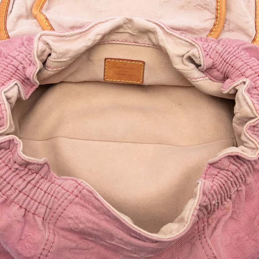 Louis Vuitton Monogram Denim Sunshine Pink Very good condition - Model View